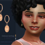 Colossus earrings Kids version by sugar owl at TSR