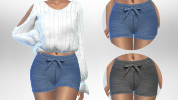 Comfy Shorts by Puresim at TSR