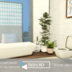 Contemporary Master Bathroom by SIMSBYLINEA at TSR