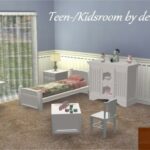 Conversion Teen/Kidsroom from derMarcel by Clara at All 4 Sims