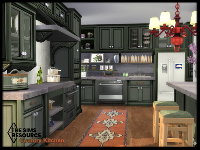 Country Kitchen set by seimar8 at TSR