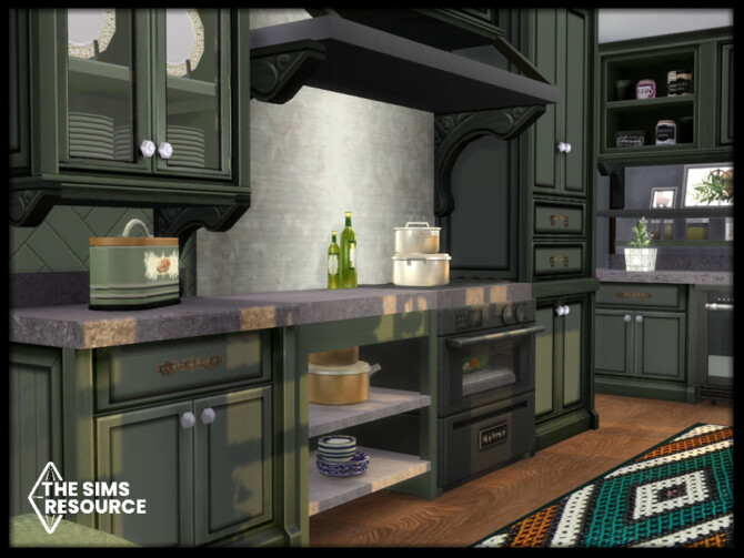 Country Kitchen set by seimar8 at TSR