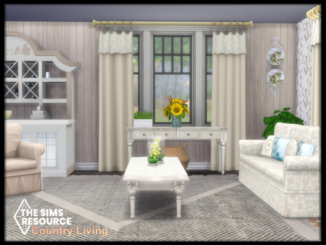 Country Living room by seimar8 at TSR