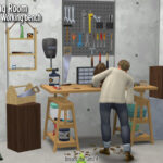 Crafting room – Tools & Working Bench at Around the Sims 4