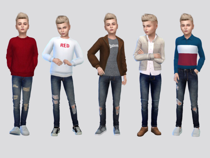 Craig Denim Jeans Boys by McLayneSims at TSR