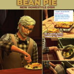 Creamy Butter Bean Pie Custom Recipe at Mod The Sims 4