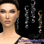 Crescent with pearl earrings by NataliS at TSR