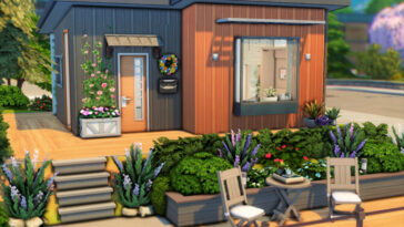 Cromwell Tiny House by xogerardine at TSR