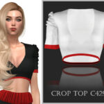 Crop Top C429 by turksimmer at TSR