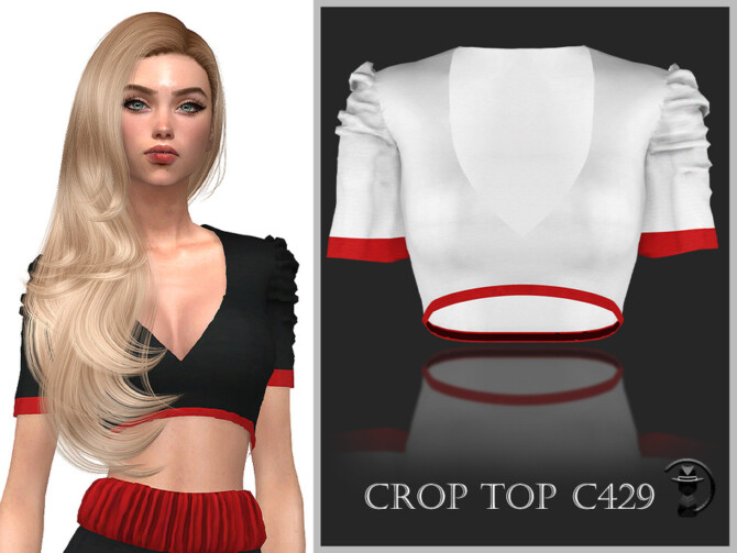 Crop Top C429 by turksimmer at TSR