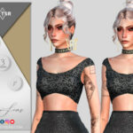 Cropped Top 1 by Viy Sims at TSR