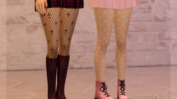 Crosses Tights by Dissia at TSR