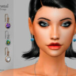 Crystal Earrings by Suzue at TSR