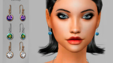 Crystal Earrings by Suzue at TSR