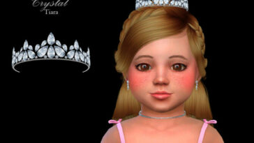 Crystal Tiara Toddler by Suzue at TSR