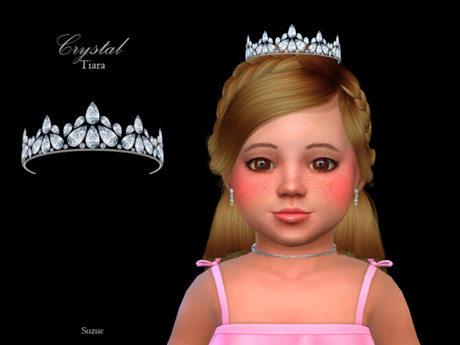 Crystal Tiara Toddler by Suzue at TSR