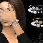 Cube pave double bracelet by NataliS at TSR