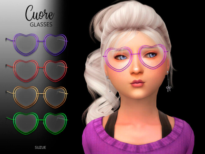 Cuore Glasses Child by Suzue at TSR