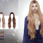 Curly long hair n89 by S-Club LL at TSR