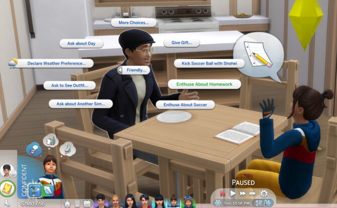 Custom Likes and Dislikes Homework and Soccer Mod at Mod The Sims 4