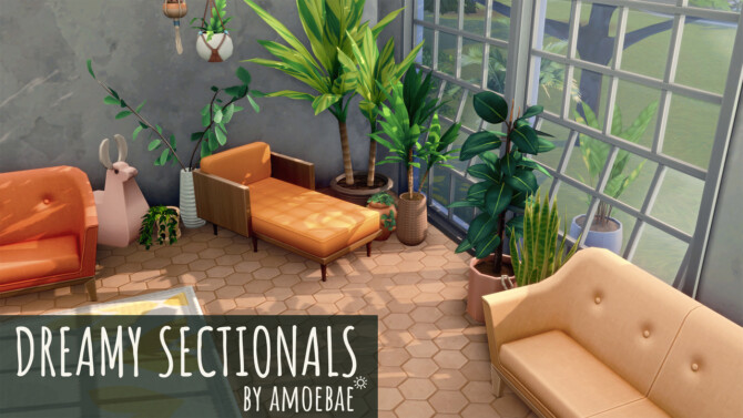 DREAMY SECTIONALS at Picture Amoebae