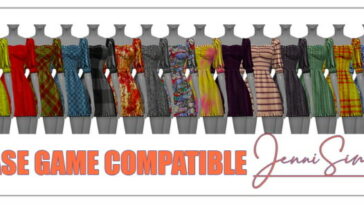 DRESS BASE GAME COMPATIBLE at Jenni Sims