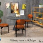 Daisy Dining Room Furniture and Decor Set at Aifirsa