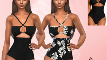 Daisy Swimsuit by Saliwa at TSR