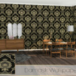 Damask Wallpaper TX by theeaax at TSR