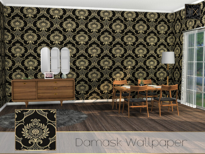 Damask Wallpaper TX by theeaax at TSR