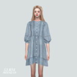 Denim Mini Dress 91 at Marigold