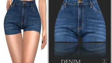 Denim Shorts C448 by turksimmer at TSR