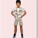 Designer Set for Child Boys TS4 at Sims4-Boutique