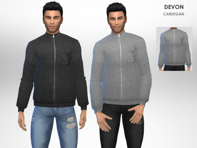 Devon Cardigan by Puresim at TSR