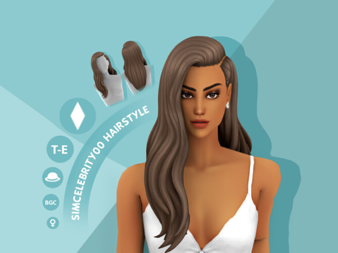 Diana Hairstyle by simcelebrity00 at TSR