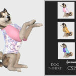 Dog T-shirt C515 by turksimmer at TSR