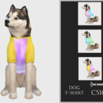 Dog T-shirt C516 by turksimmer at TSR