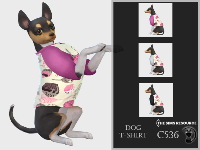 Dog T-shirt C536 by turksimmer at TSR