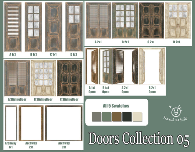 Doors Collection 05 at Haruinosato’s CC