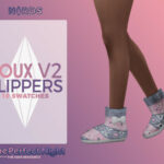 Doux Slipper Boots V2 by Nords at TSR