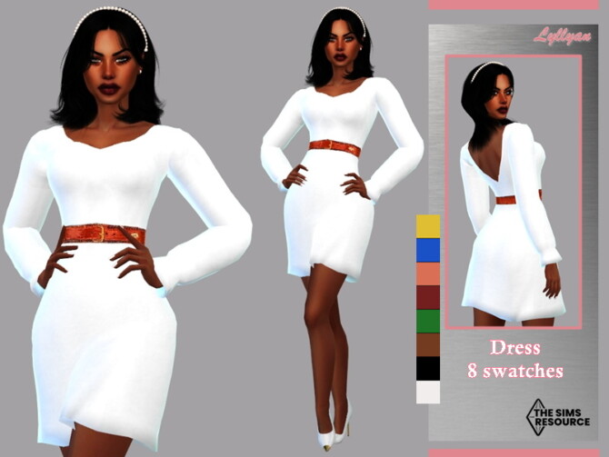 Dress Fernanda by LYLLYAN at TSR