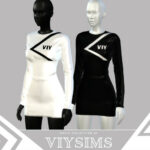 Dress I Basic Collection by Viy Sims at TSR