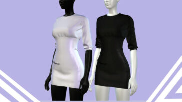 Dress II Basic Collection by Viy Sims at TSR