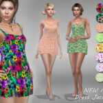 Dress Jacinta 1 by Jaru Sims at TSR