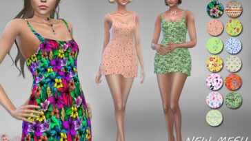 Dress Jacinta 1 by Jaru Sims at TSR