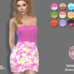 Dress Jade 1 by Jaru Sims at TSR