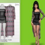 Dress With Long Cardigan MC282 by mermaladesimtr at TSR