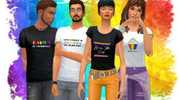 Dress with Bonus Tees at Strenee Sims