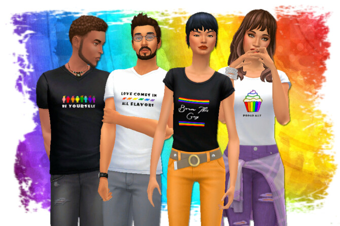 Dress with Bonus Tees at Strenee Sims