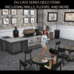 Du Cafe Series Style Decor by Simmiller at Mod The Sims 4